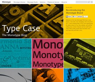 All-new blog will keep font enthusiasts up to speed with all the latest Monotype news and views