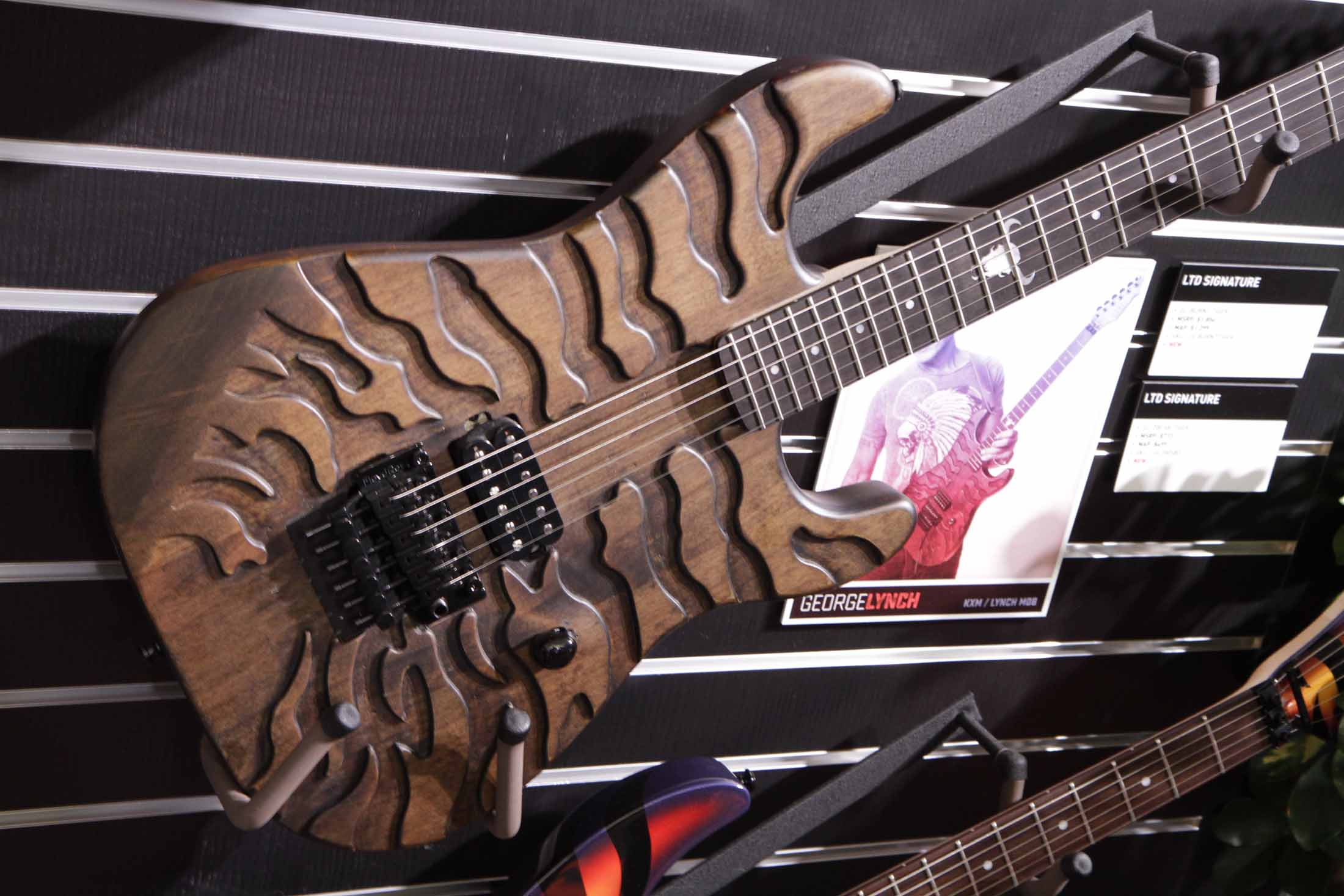 7. George Lynch LTD Signature GL-BURNT TIGER MSRP:£1856/STREET$1299