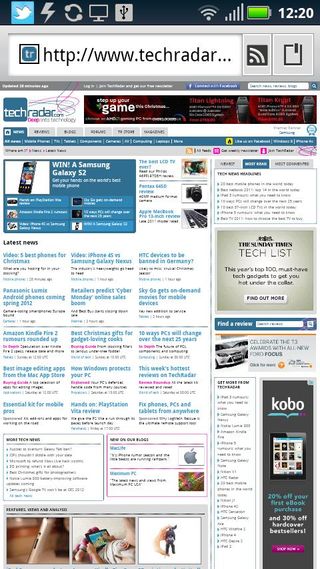 Motorola defy+ techradar homepage full size