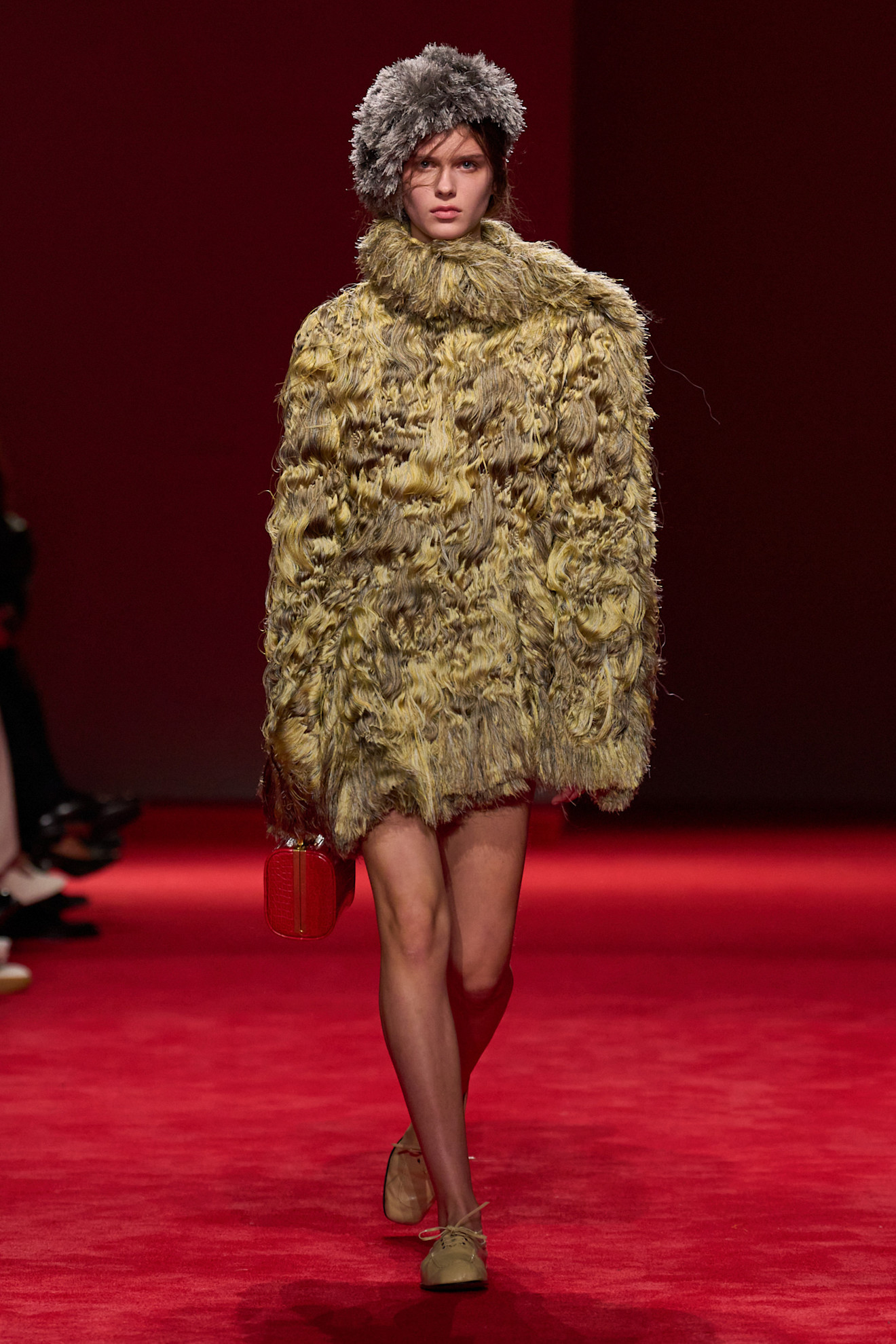 models on the Bottega Veneta Fall 2026 fashion show