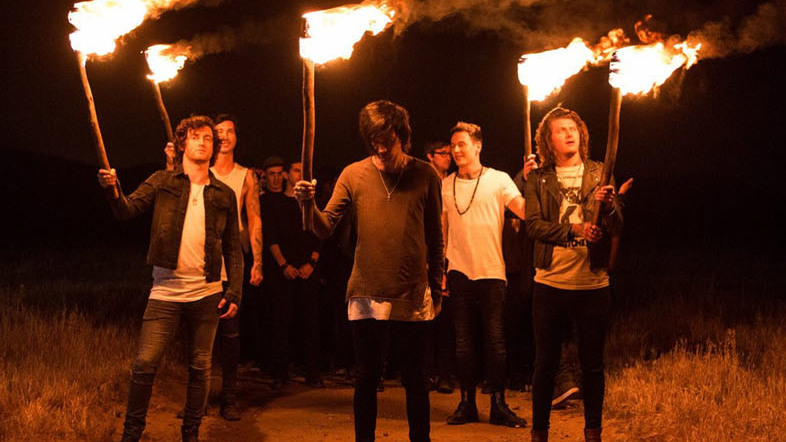 A promotional picture of Asking Alexandria