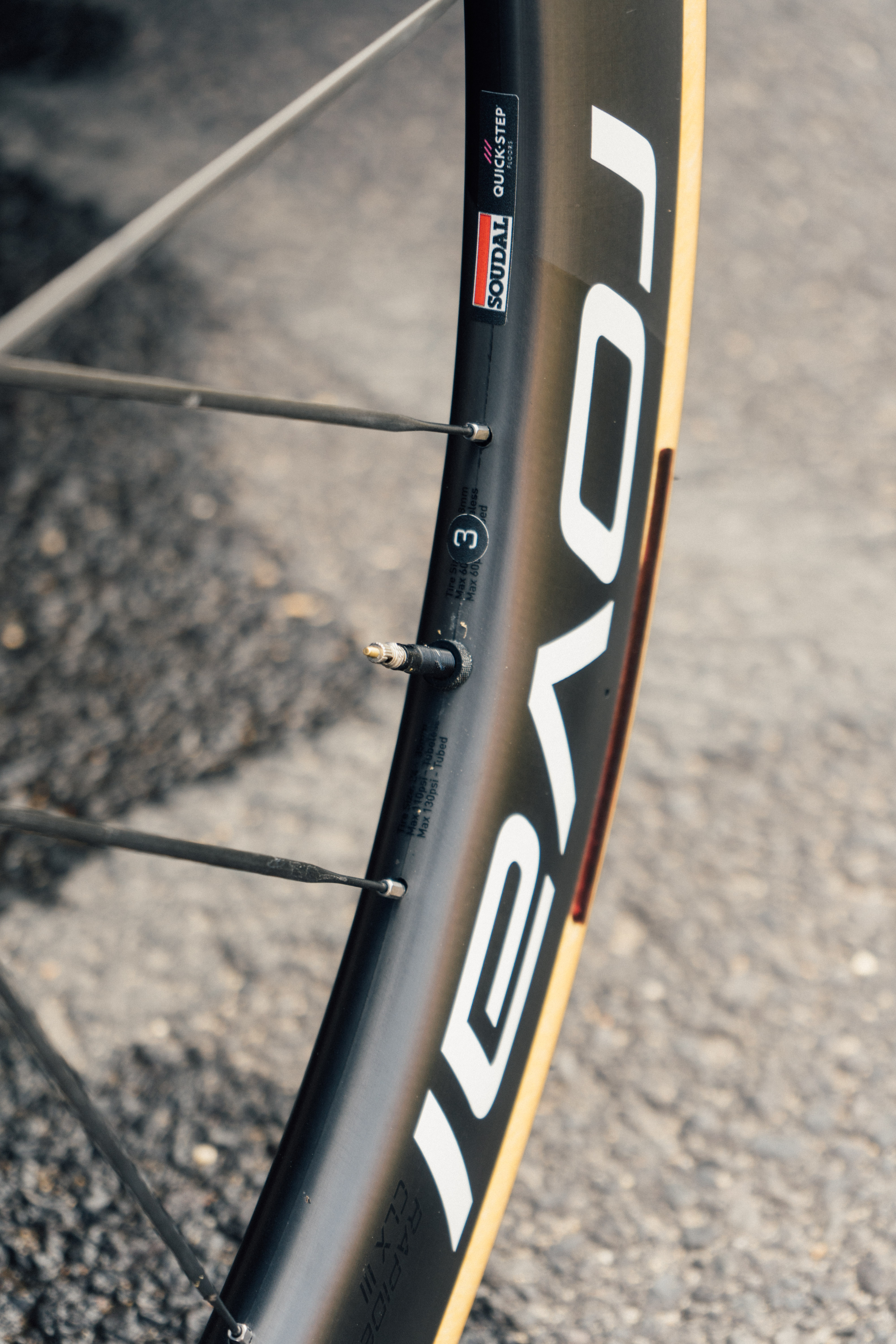 Remco Evenepoel's race bike