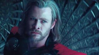 Chris Hemsworth being very Thor-sy in Thor