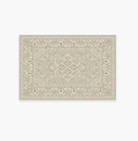 Hendesi heriz cream rug