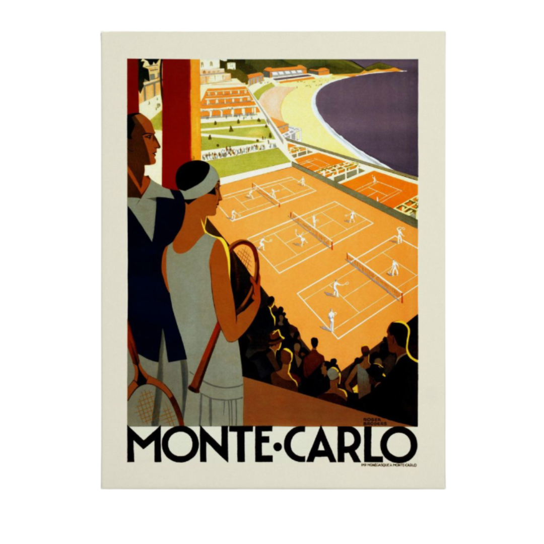 Monte Carlo Travel Canvas Print