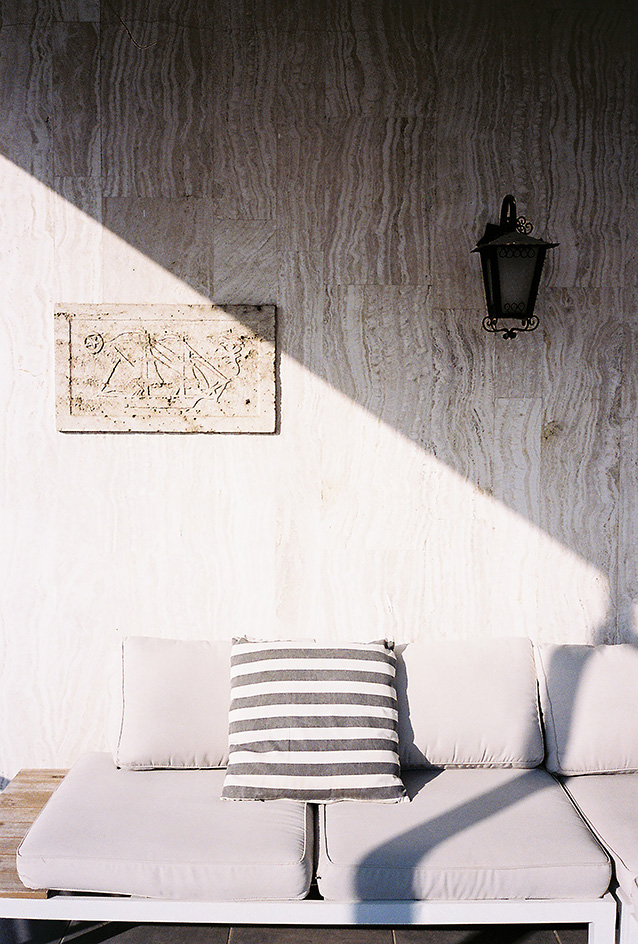 Athens apartment with marble and midcentury style brought to 21 century