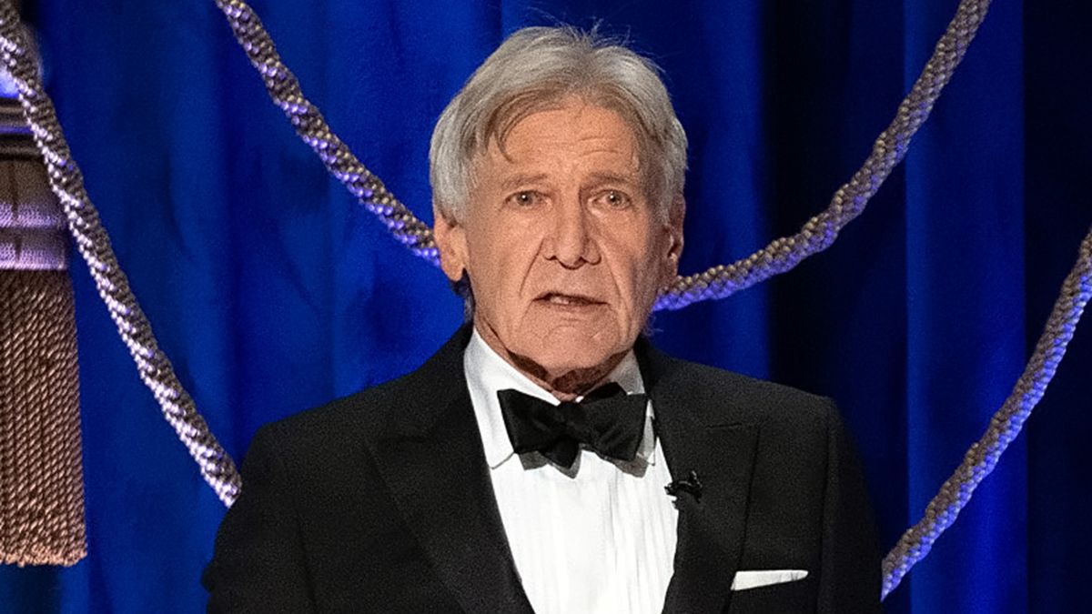 &#039;Indiana Jones 5&#039; star Harrison Ford at the 93rd Annual Academy Awards on April 25, 2021.