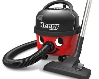 red henry corded vacuum testing