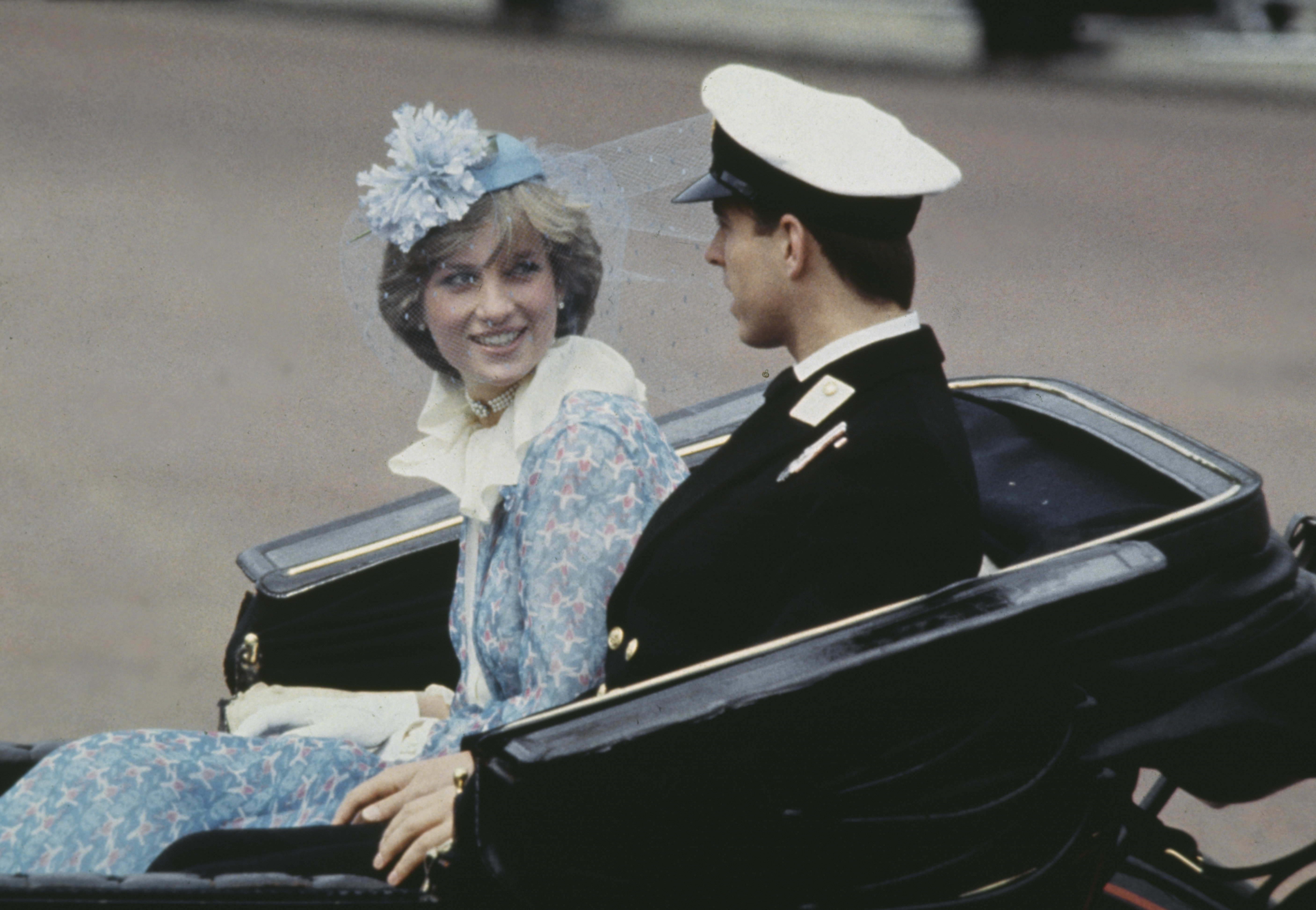 diana - trooping with charles