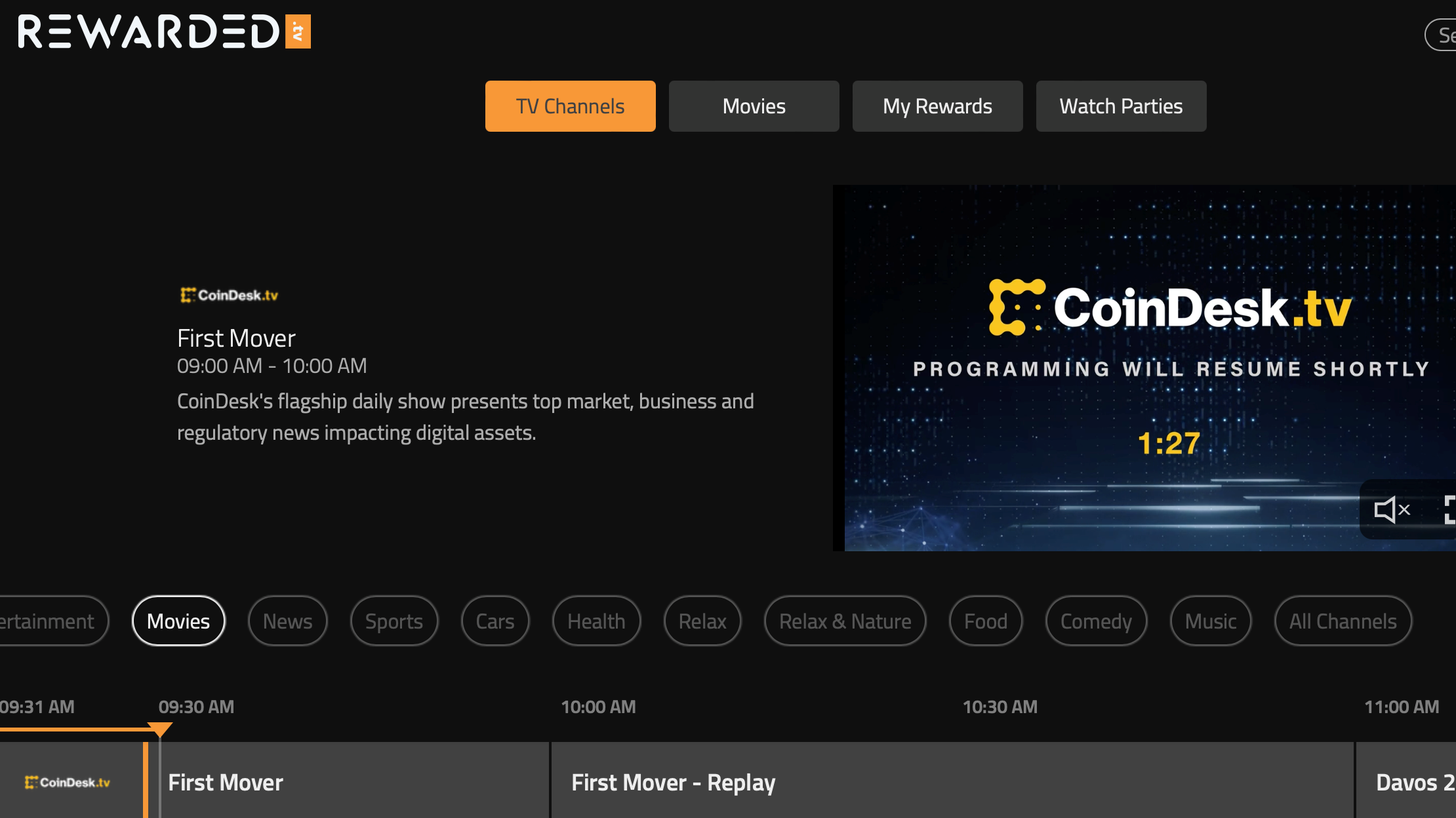 coindesk tv