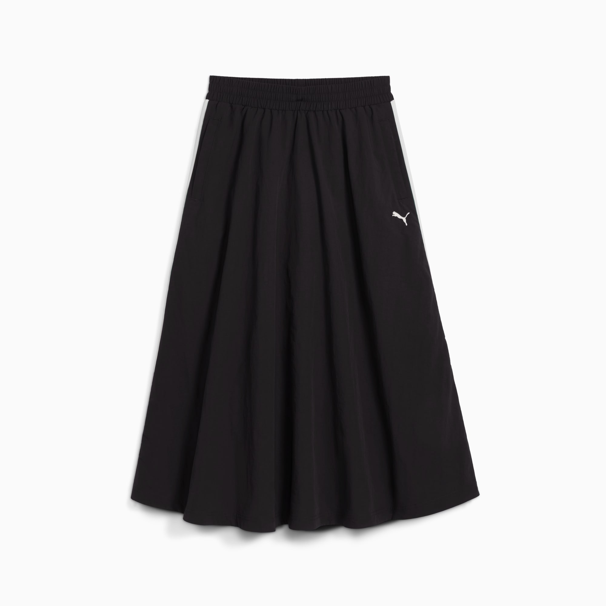 T7 Woven Midi Skirt Women