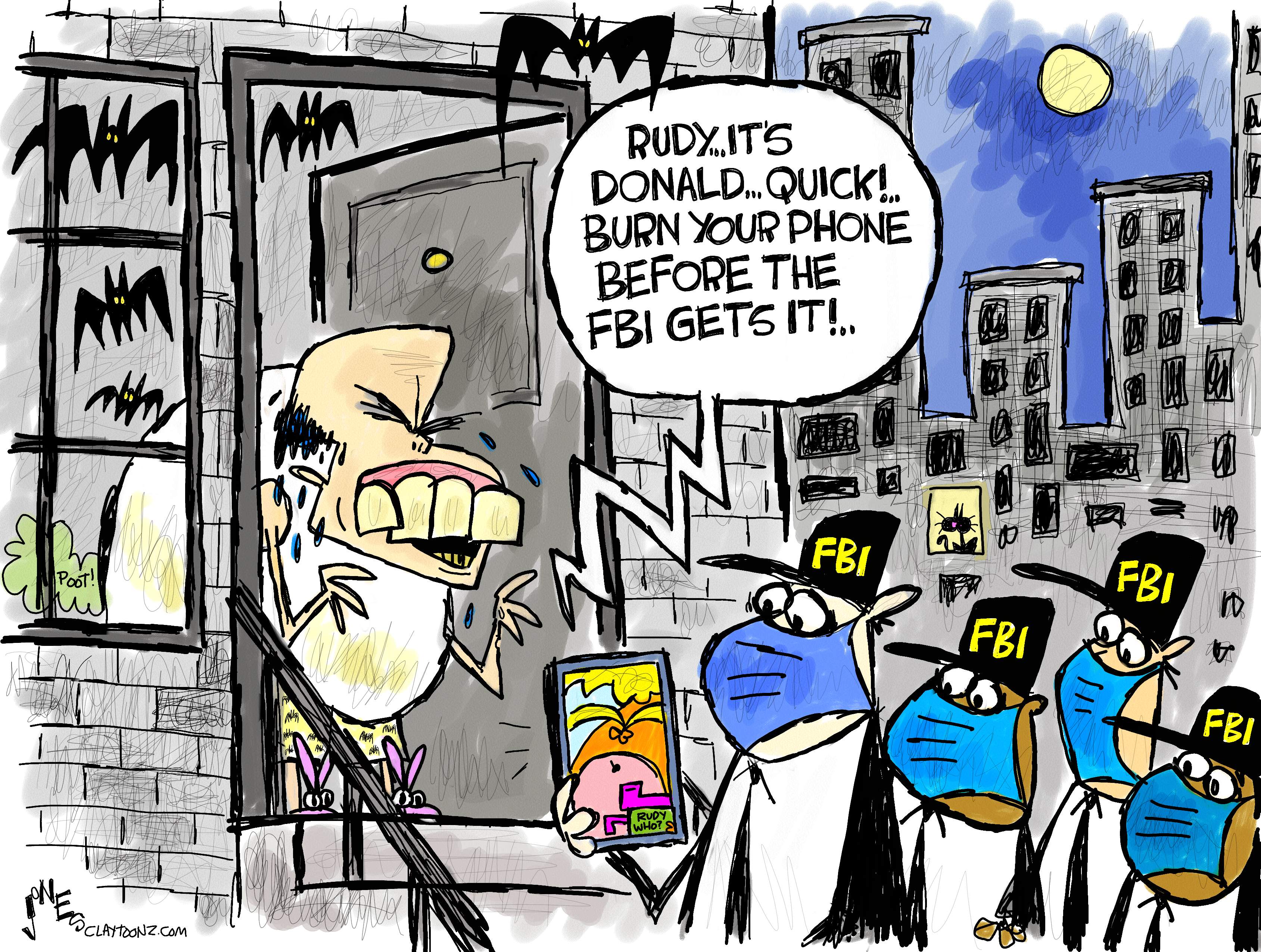 Fbi raid comic