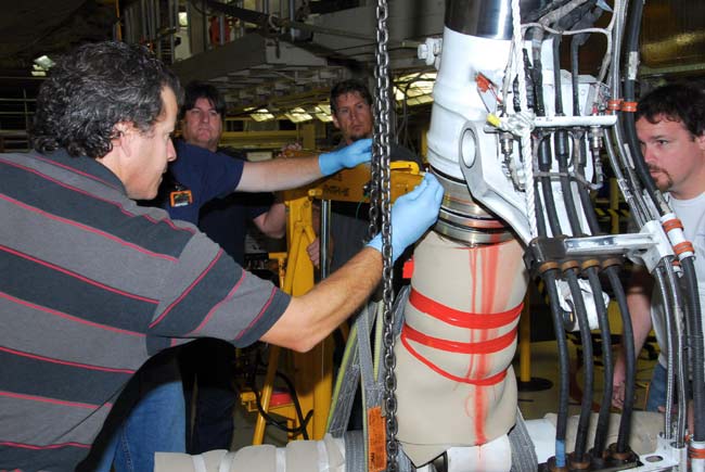 Leak Repairs Under Way for Shuttle Discovery