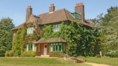 Edwardian house Shaw’s Corner in Herefordshire managed by the National Trust