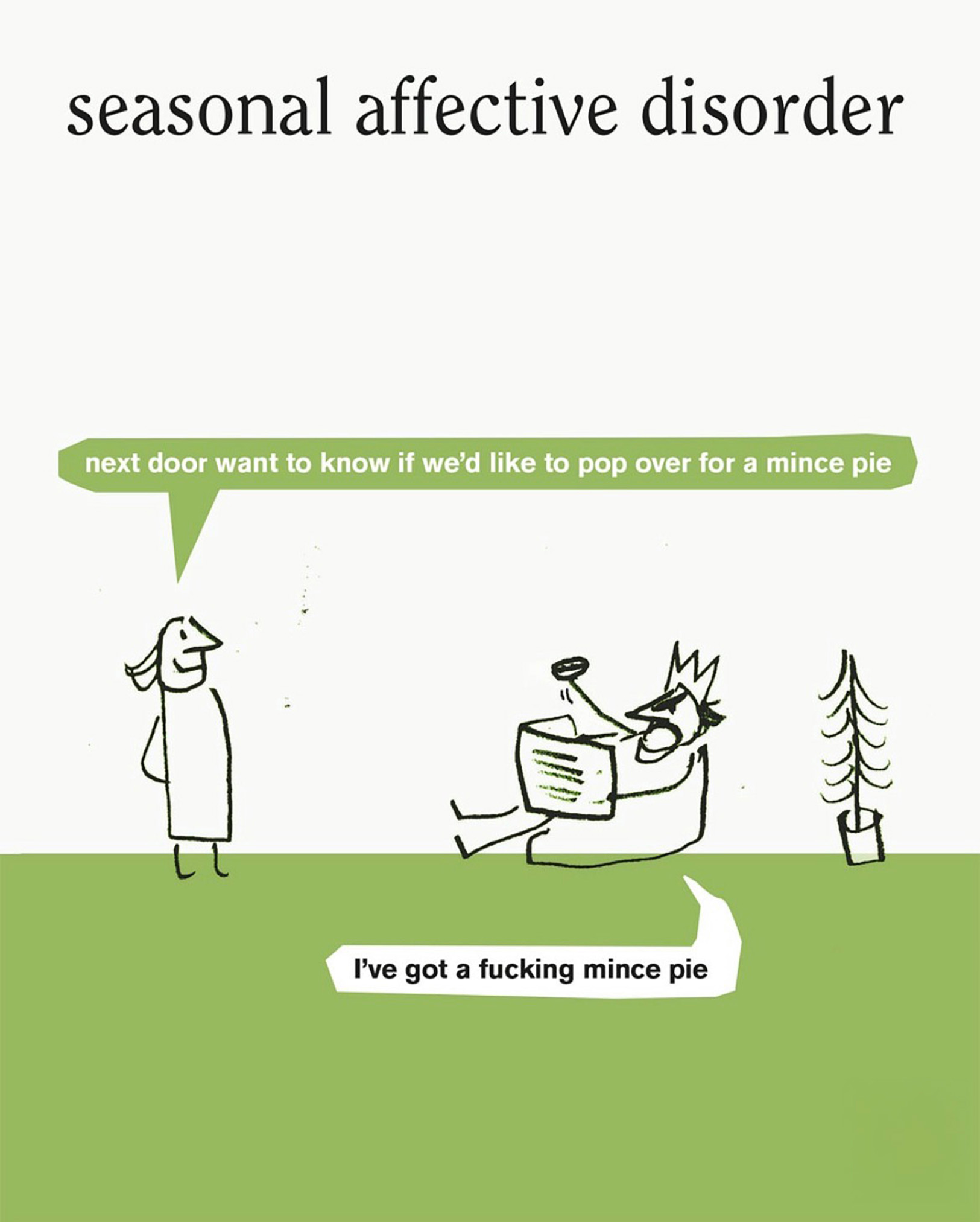 seasonal affective disorder cartoon by Modern Toss