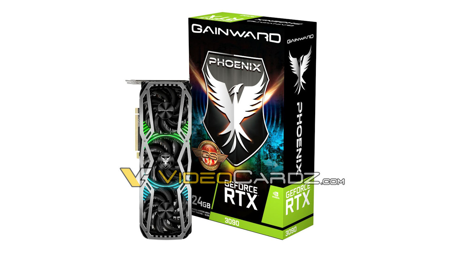 Gainward Phoenix RTX 3090 graphics card leak