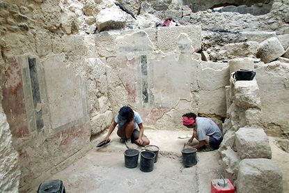 Archaeologists discover entryway to King Herod's palace