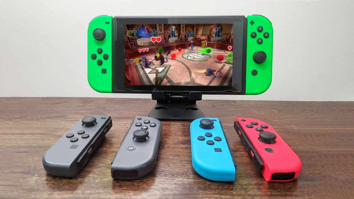 Nintendo Switch with extra Joy-Con sets