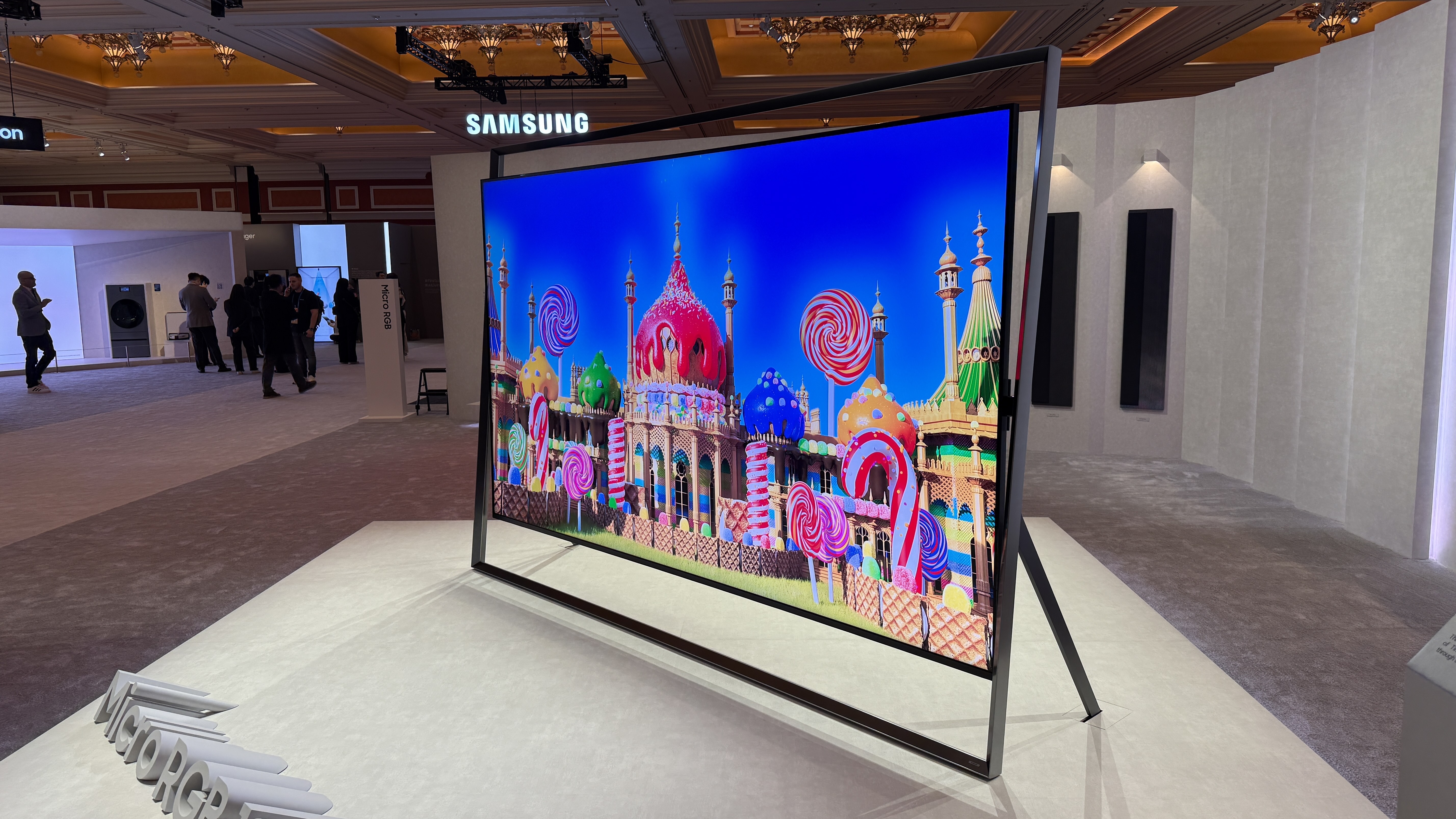 Samsung's Micro RGB TV at CES 2026