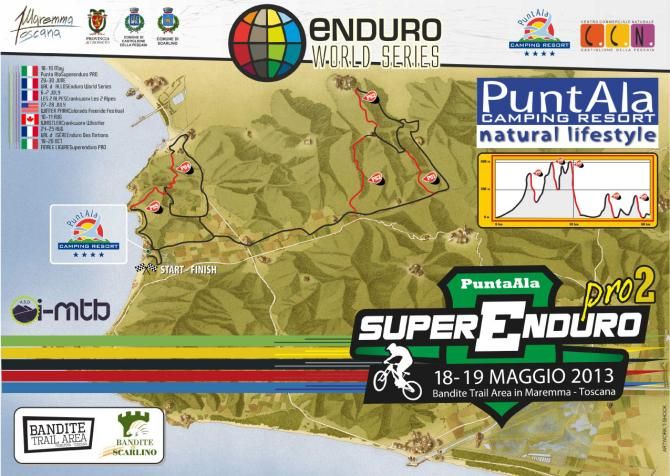 The Punta Ala map