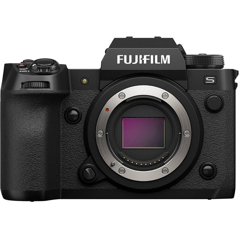 Fujifilm X-H2S on a white background
