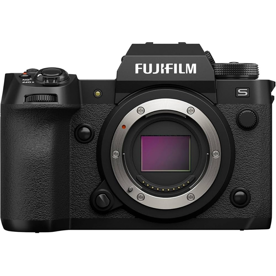 Fujifilm X-H2S on a white background