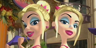 Kaley Cuoco and Lacey Chabert on Bratz