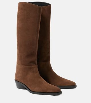 Bronco Suede Knee-High Boots