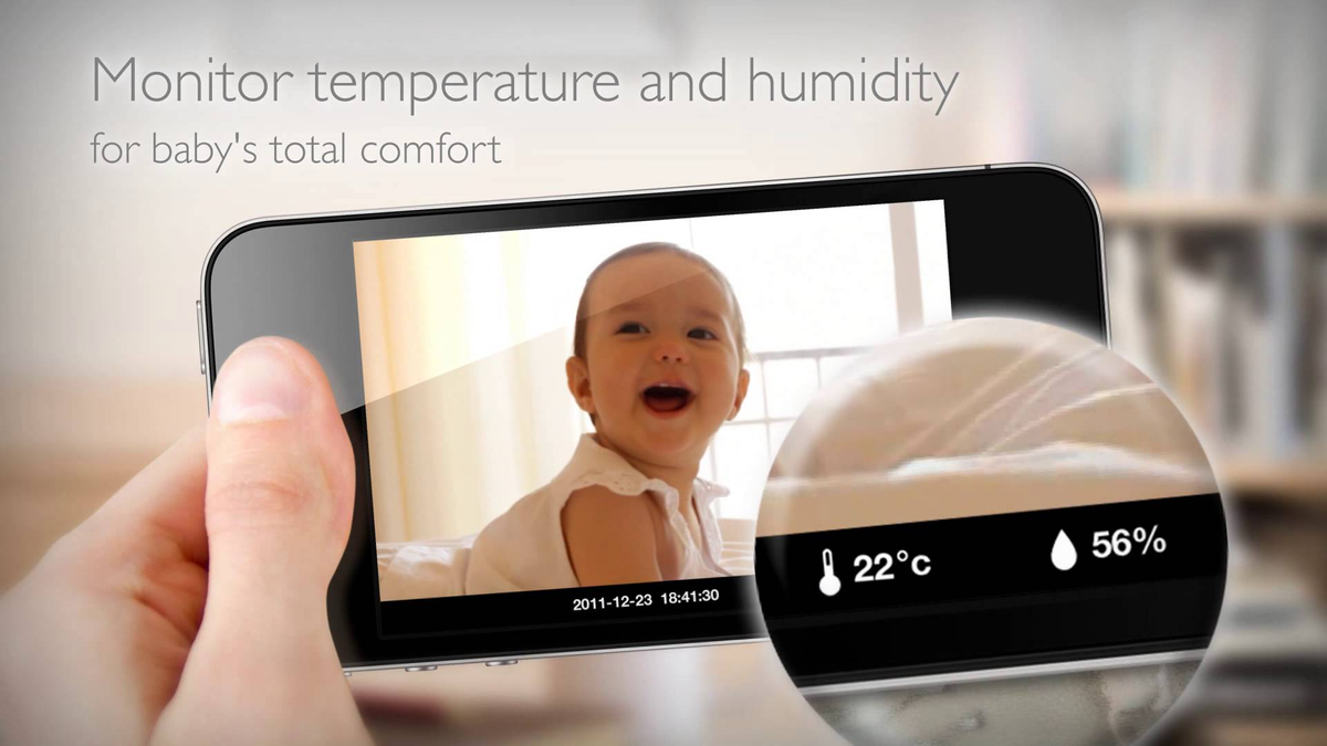 cloud baby monitor secure