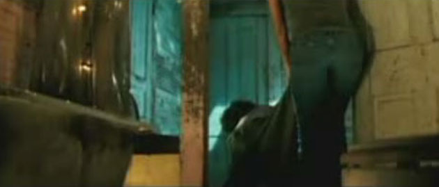 Don't look under the door...