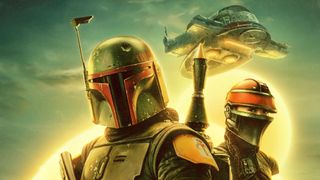 Boba Fett and Fennec Shand in The Book of Boba Fett poster art