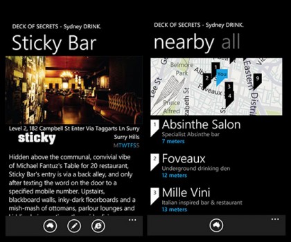 Deck of Secrets Drink app