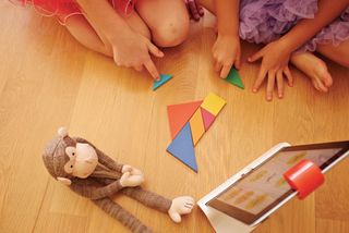Three games, a word, puzzle and drawing application have been launched with Osmo