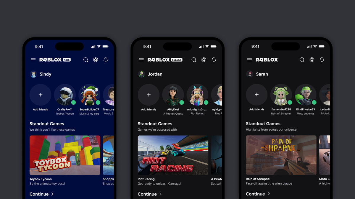 Roblox needs to protect children, so its rollout of Roblox Kids and Roblox Select accounts is welcome