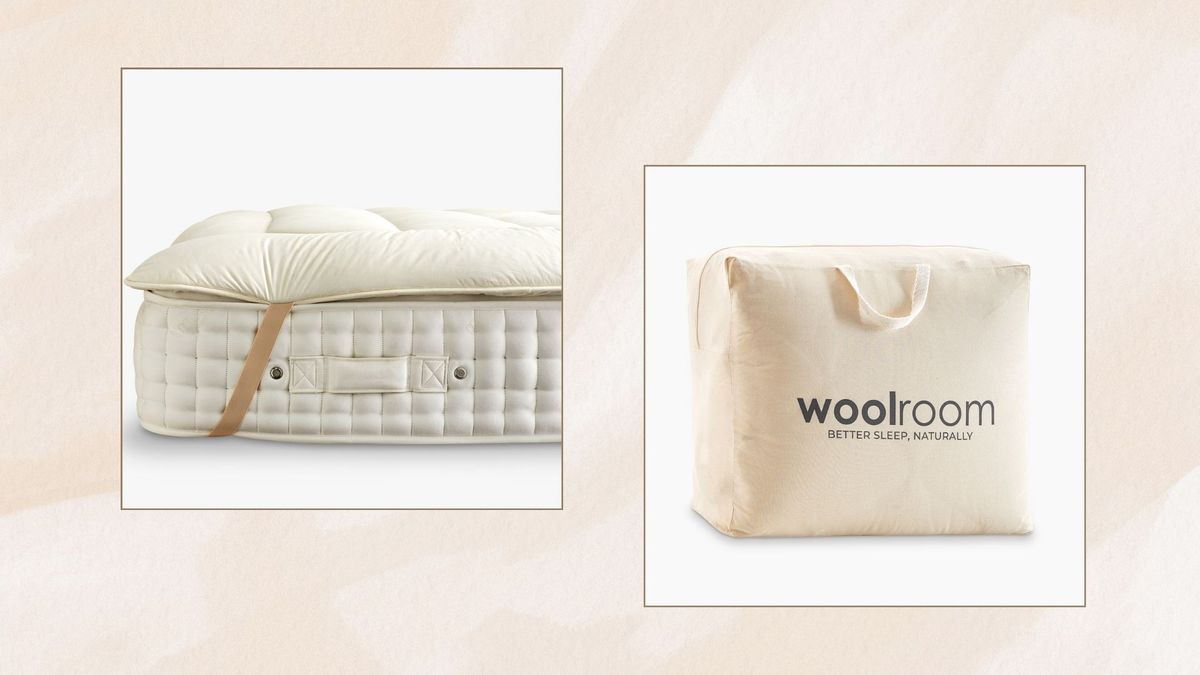 Woolroom Deluxe mattress topper review our tester's thoughts Woman