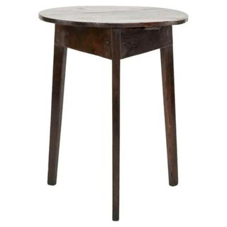 A wooden stool from 1stDibs