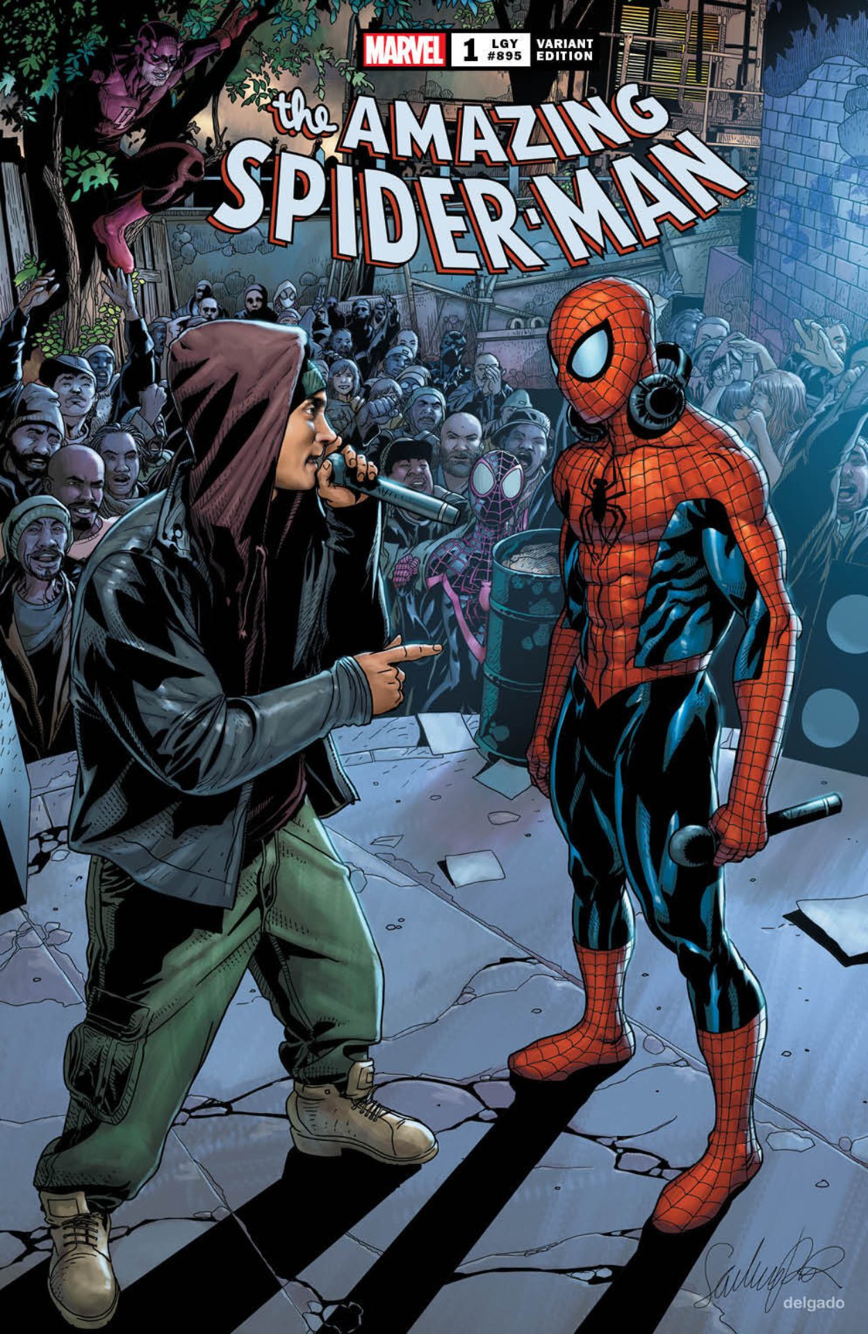 Amazing cover of Spider-Man Eminem variant