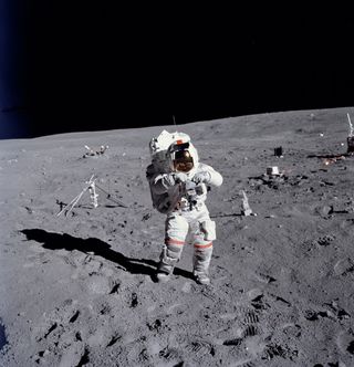 Apollo 16 lunar landing mission