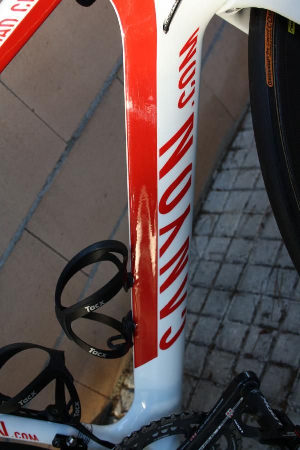 Canyon doesn't sell its bikes and frames in shops, preferring instead to go consumer-direct.