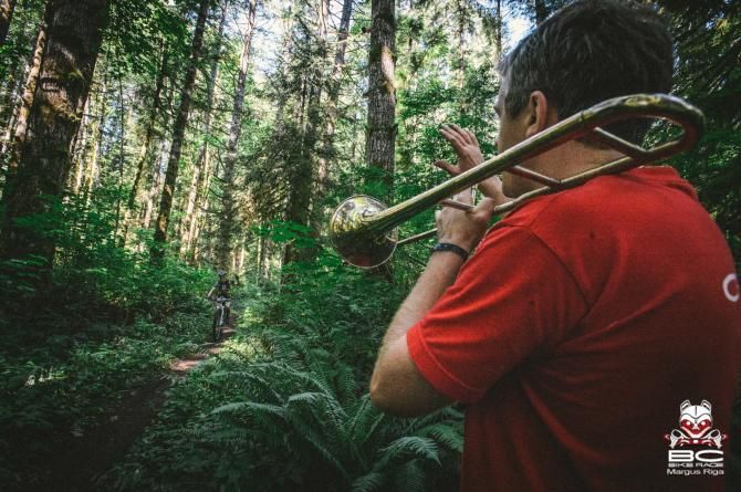 More cheers and apparently trombones are making their way to the trails this year with the addition of a cheer zone at several stages. Brett Tippie will be leading the charge to keep on trail spirits up.
