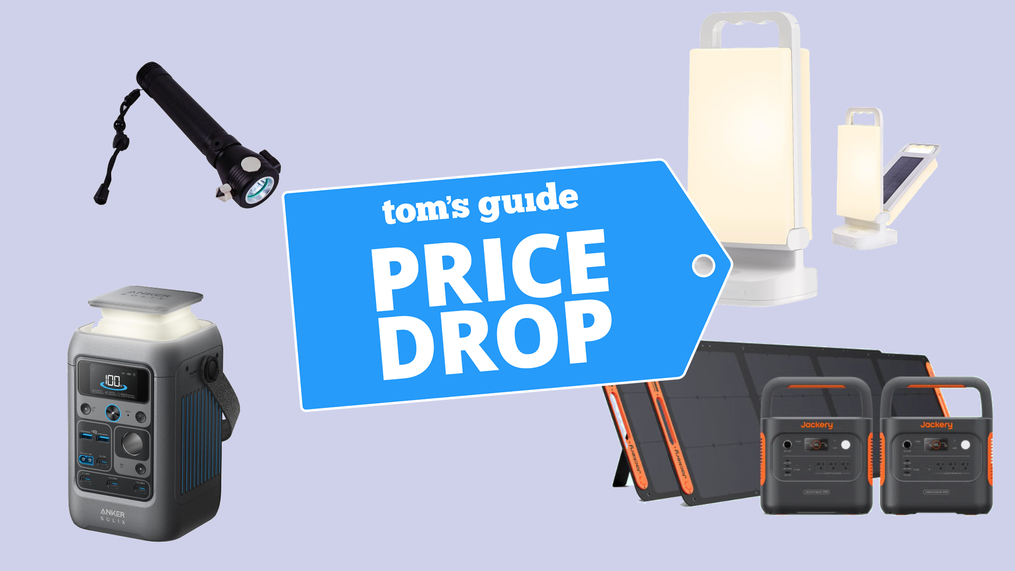 7 solar camping gear deals for your next adventure — my top picks from Jackery, Anker and more