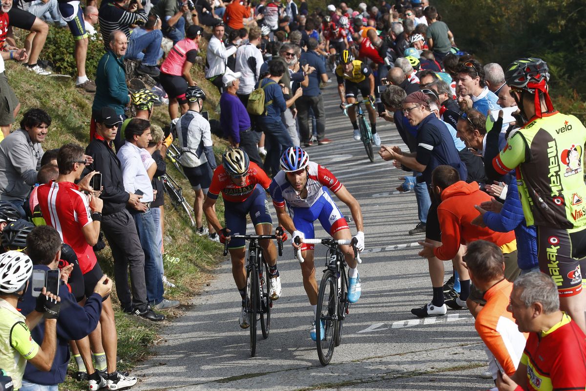 Nibali and Pinot distanced Primoz Roglic and never looked back