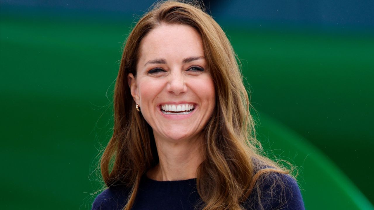 Royal went incognito using name similar to one reportedly used by Kate Middleton, seen here as she visits the 1851 Trust and the Great Britain SailGP Team