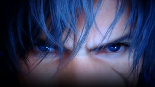 FF16 hero Clive's eyes up close