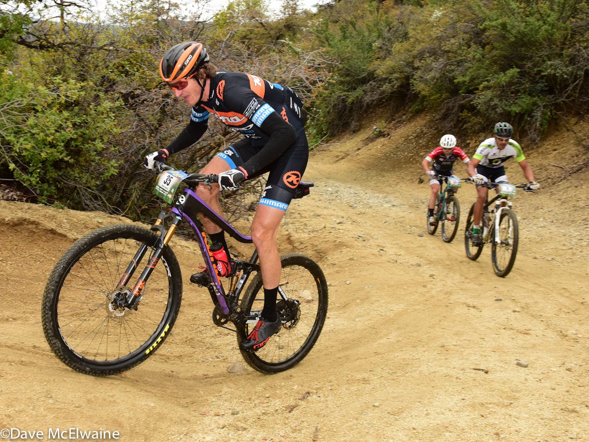 Barry Wicks (Kona) near the descent into Skull Valley