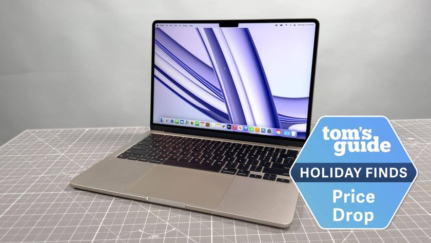 MacBook Air M3 13-inch with Tom&#039;s Guide Holiday Finds badge 