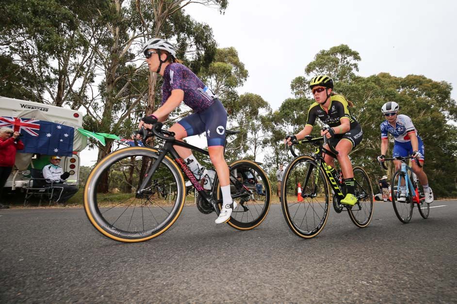Kate Perry leads Jessica Allen