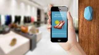 Retailers can use beacons for promotions and to collect data on the movements of shoppers