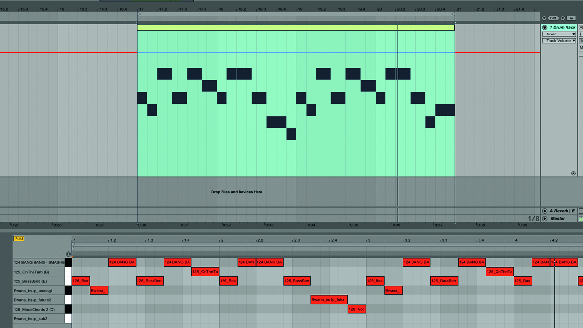 3. MPC-style drum pad chopping