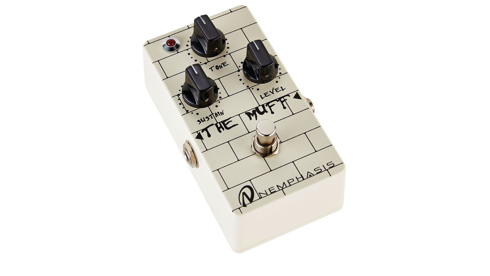 The &#039;Wall&#039;-style graphic refers to David Gilmour&#039;s use of The Muff&#039;s muse - the EHX Big Muff